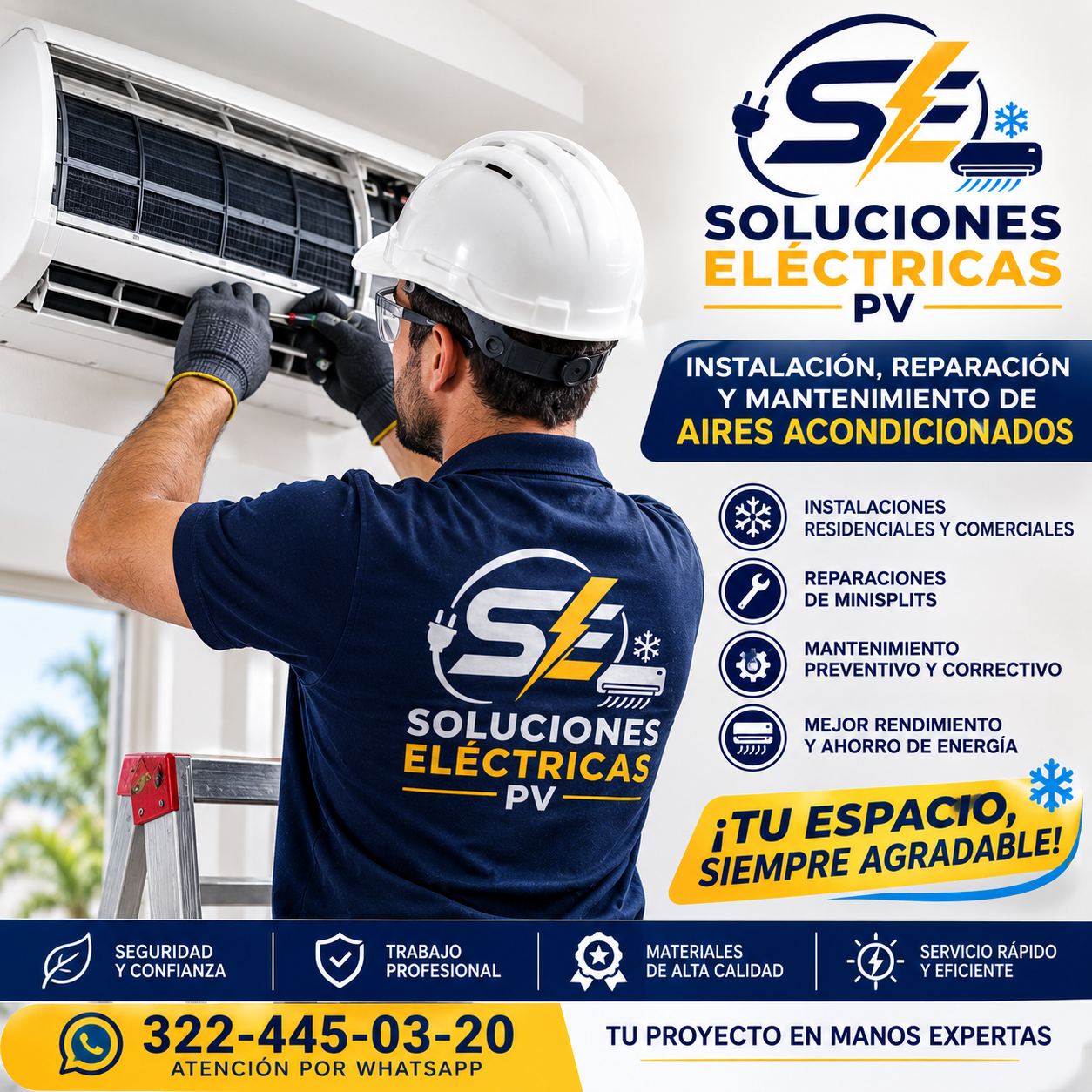 Instalación de aire acondicionado